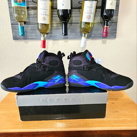 Air Jordan 8 Retro Aqua 2007 men's size 8.5 - Picture 8 of 16